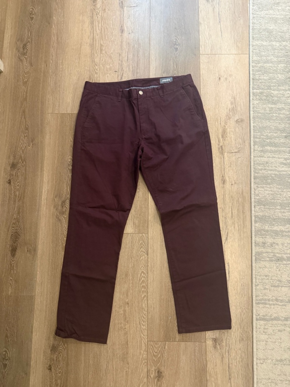 Bonobos Burgundy Chino Pants